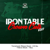 Iron Table Crown Cuts Pack